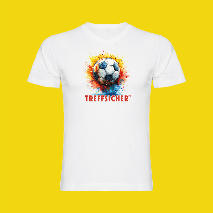 Kurzärmliges T-Shirt 'Treffsicher'