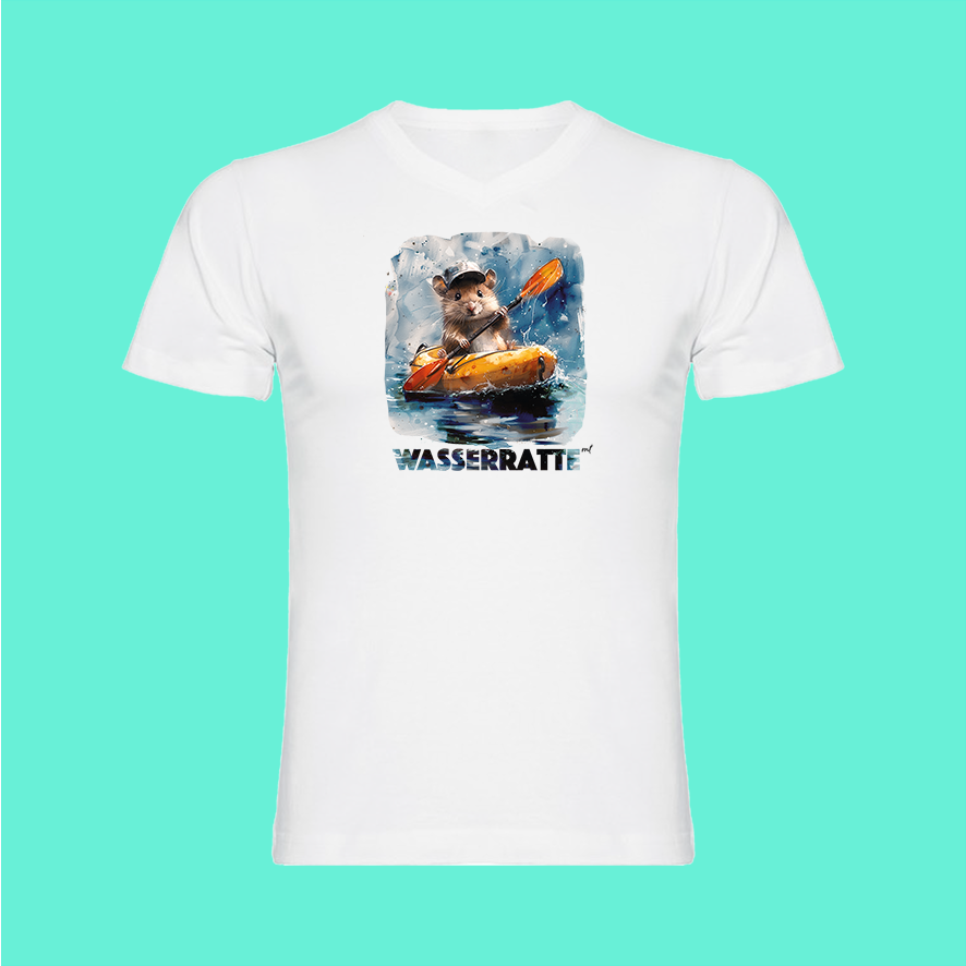 Kurzärmliges T-Shirt 'Wasserratte'